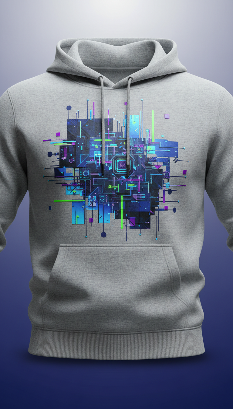 Hoodie angle view